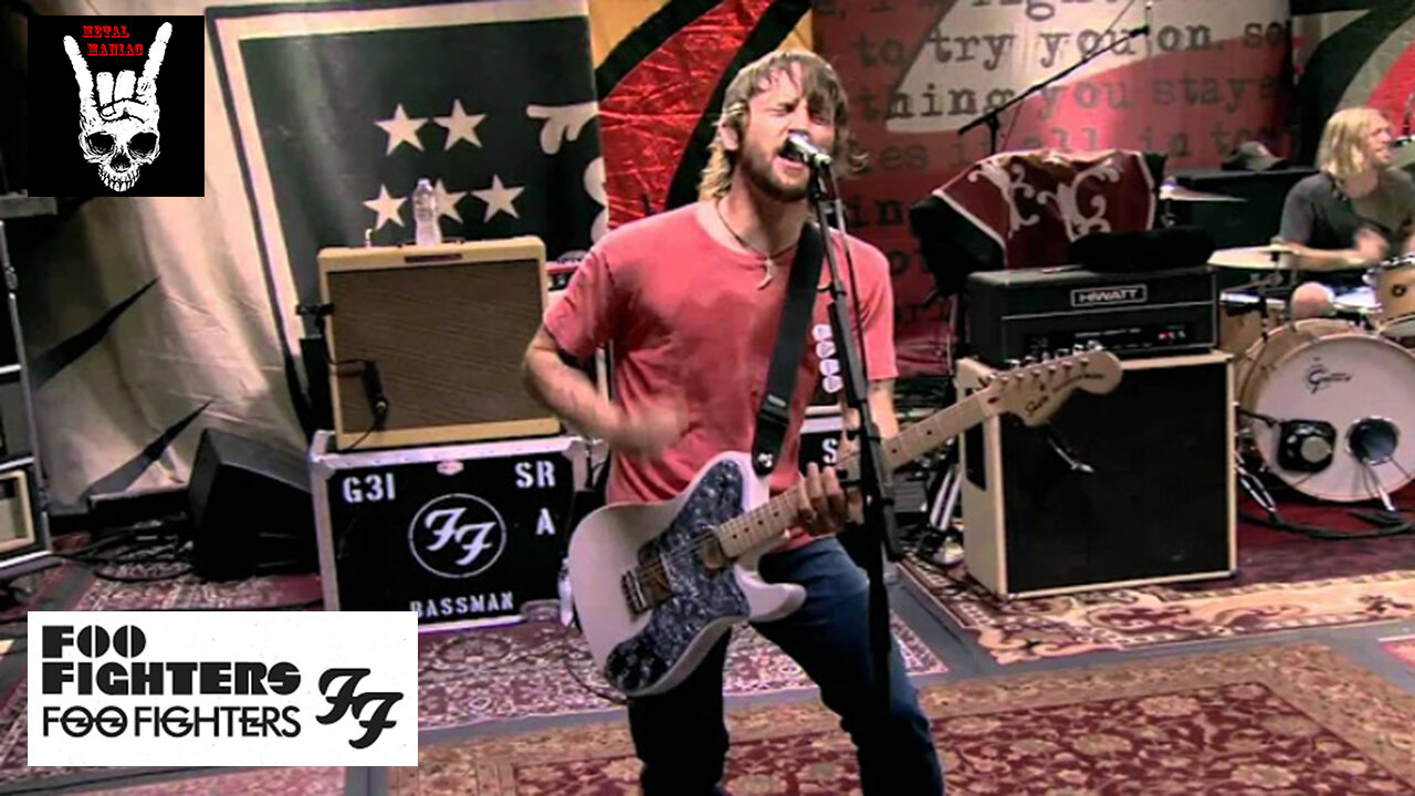 Foo Fighters - A Matter Of Time (LIVE @ Studio 606)