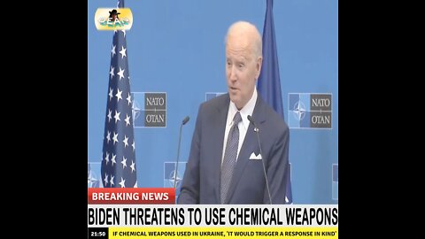 President Biden Threatens To Use Chemical Weapons