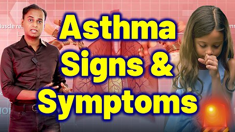 Signs and Symptoms of Asthma - Homeopathy Treatment & Cure | Dr. Bharadwaz | Homeopathy, Medicine