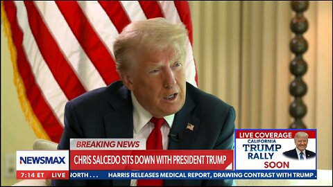 Chris Salcedo Sits Down With President Trump