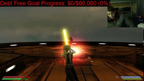 Darth Vader VS Boba Fett The Bounty Hunter In A Battle In Star Wars Jedi Knight Jedi Academy