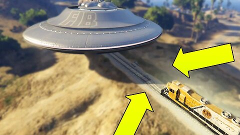 CAN A UFO STOP THE TRAIN IN GTA 5?