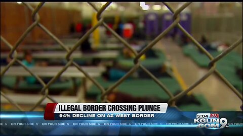 Illegal crossings plunge as US extends policy across border