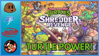 TMNT Shredder's Revenge! TURTLE POWER! With Friends!