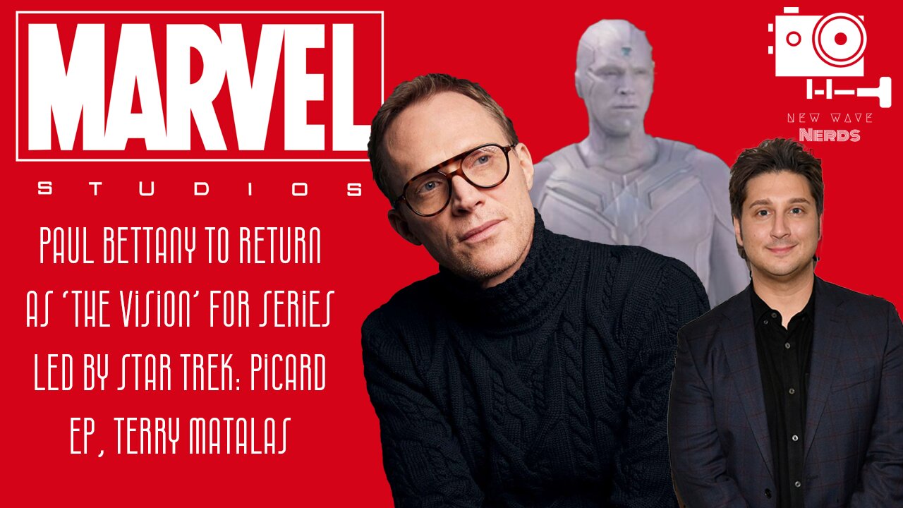 Paul Bettany to Return as 'The Vision' For Series Led by Star Trek: Picard EP, Terry Matalas