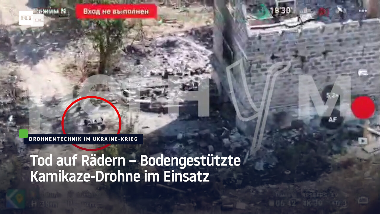 Tod auf Rädern – Bodengestützte Kamikaze-Drohne im Einsatz