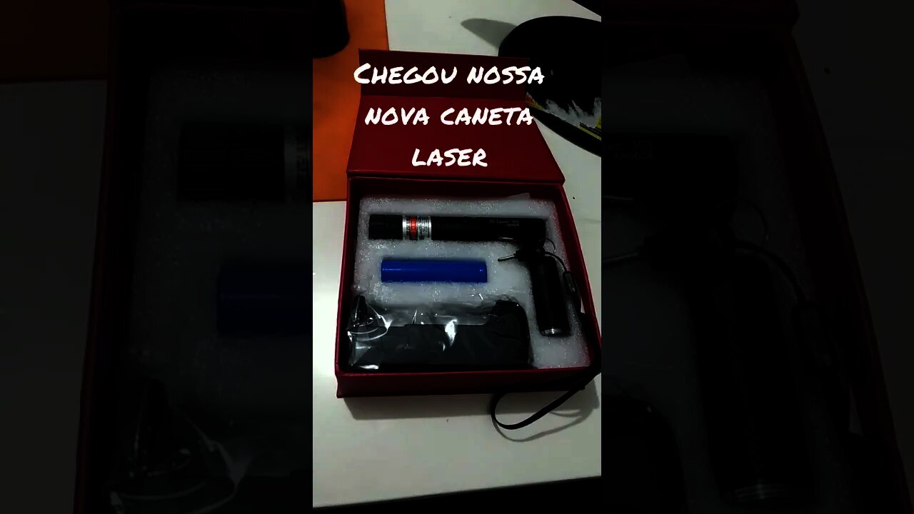 Nossa nova caneta laser