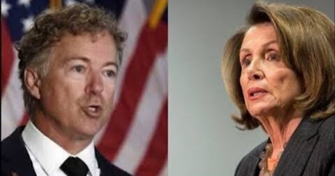 MUST SEE! SEE WHAT RAND PAUL JUST SAID TO NANCY PELOSI IN CONGRESS