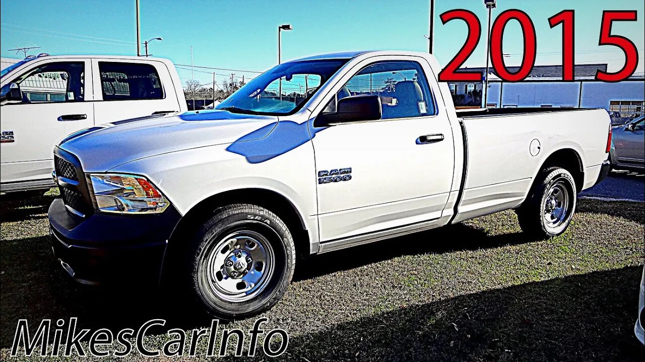 2015 RAM 1500 TRADESMAN REGULAR CAB WORK TRUCK