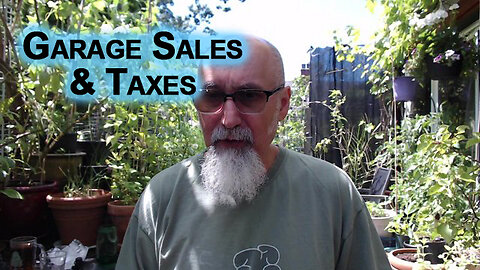 Garage Sales & Taxes: In the Limit Paying More in Taxes on Used Items Than What the Item Is Worth