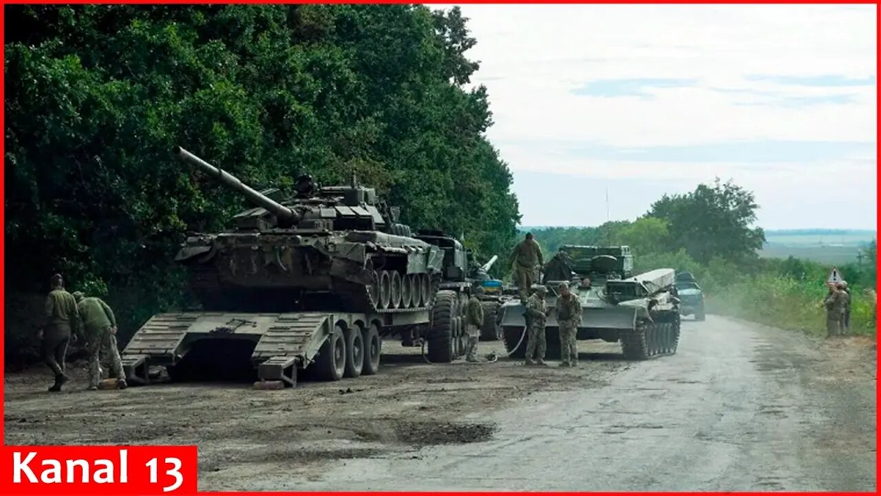 Ukrainian paratroopers captured seven Russian tanks in Kursk, there is new Russian T-90M among them