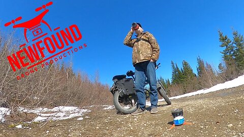 Nice Day Out !! LETS GO IN THE WOODS !!!!!!! moose tracks , bear sign !!! hope you enjoy !