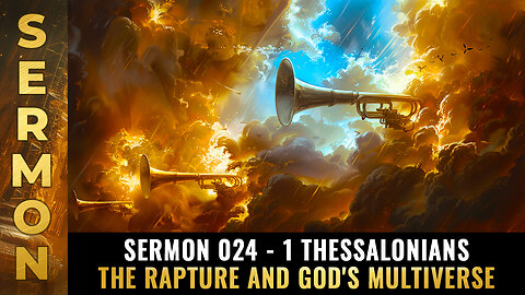 Sermon #024 - 1 Thessalonians - The RAPTURE and God's multiverse