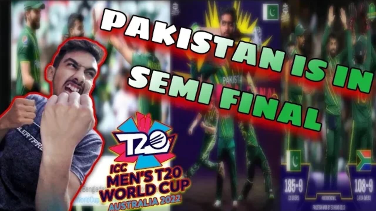 PAKISTAN Is In Semi Final | T20 World Cup 2022 | Pak vs Ban