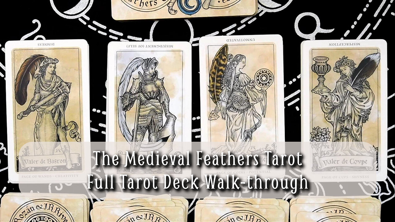 The Medieval Feathers Tarot Deck Review & Flip Through