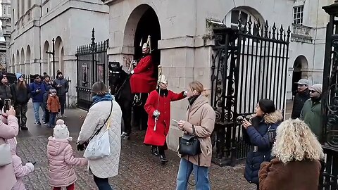 make way for the kings guard #horseguardsparade