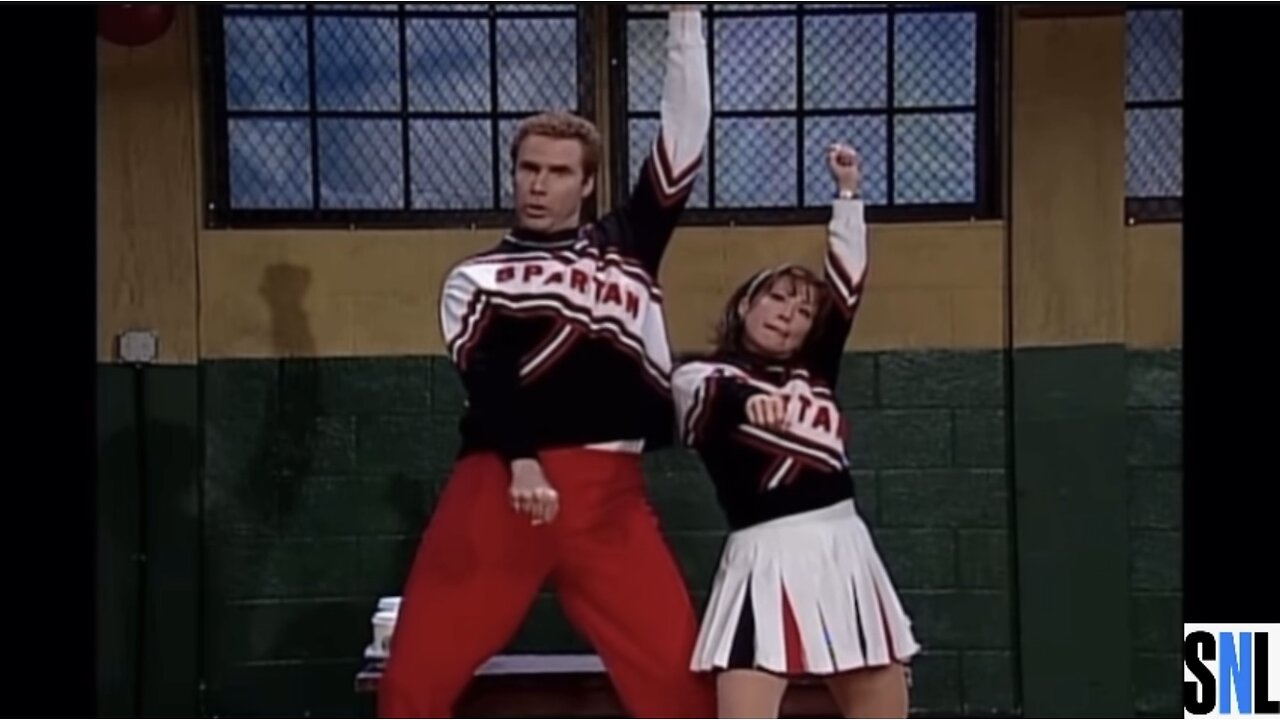 Spartan Cheerleaders at Tryouts (Aired 1997)