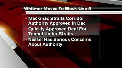 Whitmer seeks AG opinion on Great Lakes oil pipeline deal