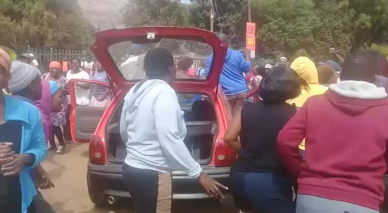 SOUTH AFRICA - Pretoria - Gomorrah Informal Settlement Protest (video) (qRw)