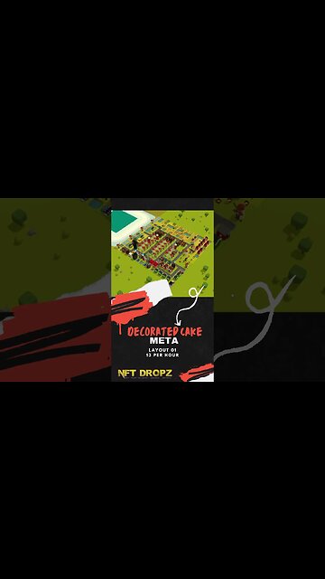 Town Star Competition: Decorated Cake 13ph - Layout 01 #Shorts