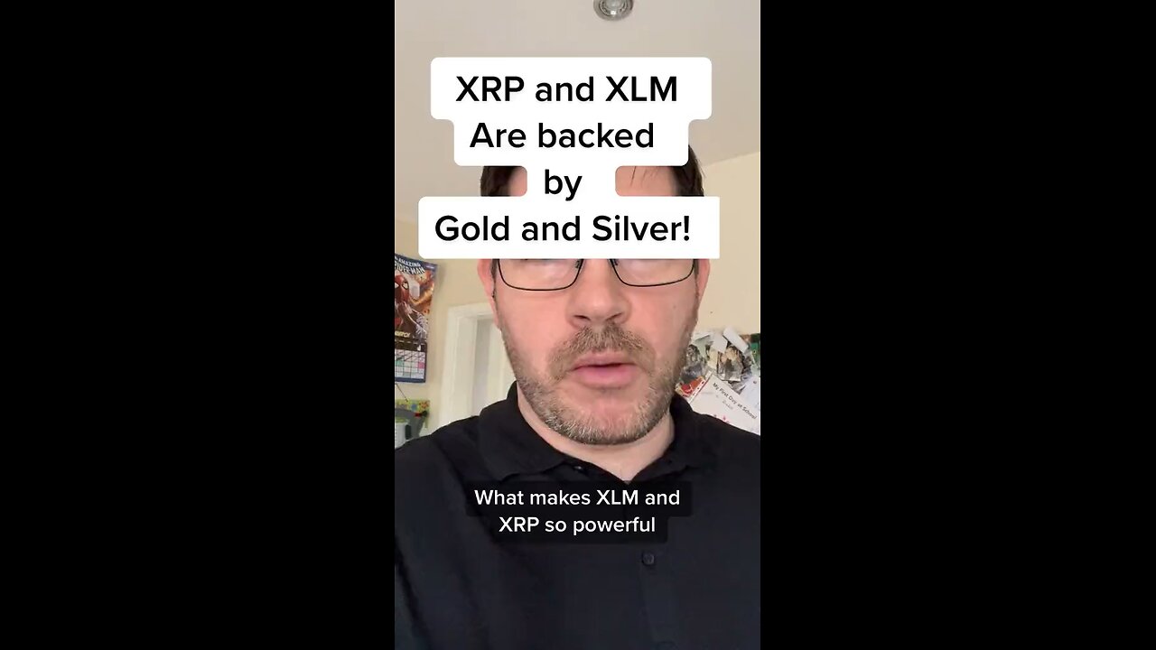 XRP and XLM are real and backed by Gold! The only real question is are you ready and in or not?