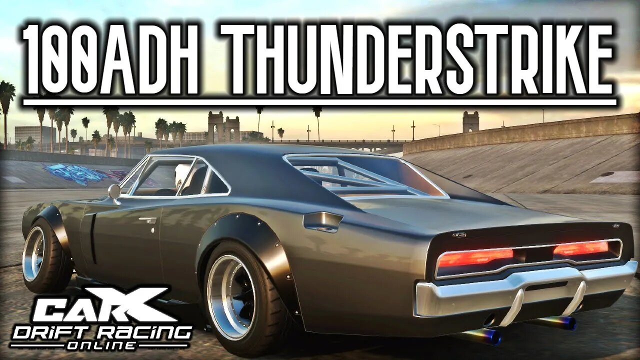 100ADH THUNDERSTRIKE DRIFT TUNE | carx drift racing online