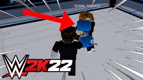 WWE 2K22, but it's Roblox