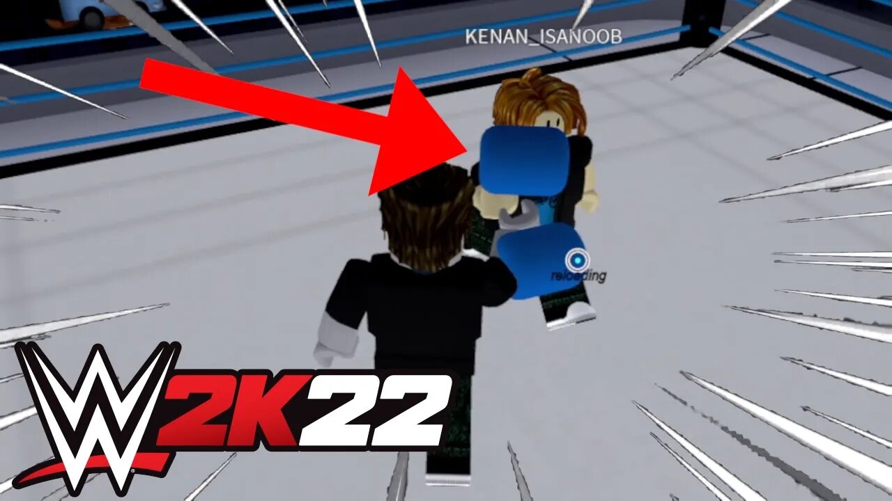 WWE 2K22, but it's Roblox