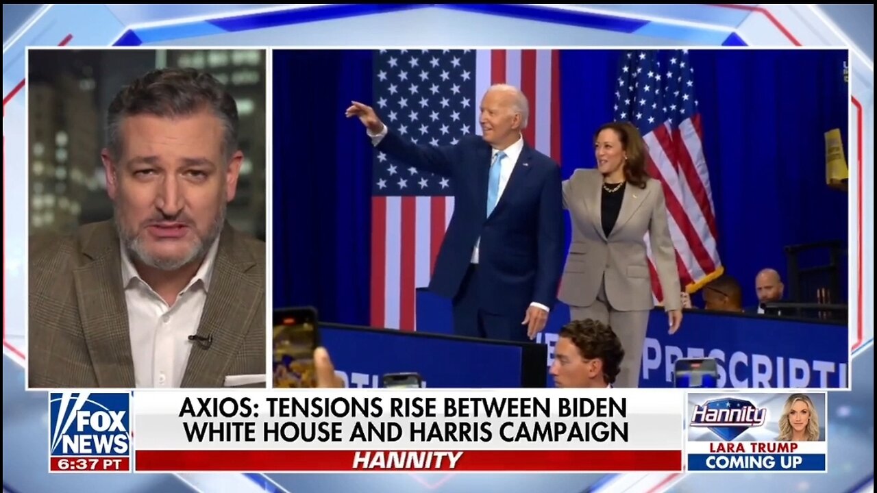 Sen Ted Cruz: Biden Harris White House Is In Panic Mode