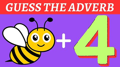 Guess the Adverbs | EMOJI QUIZ | 15 Seconds Challenge