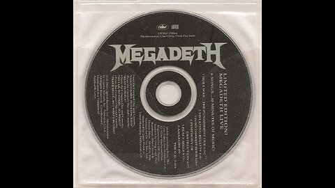 Megadeth - Limited Edition! Megadeth Live