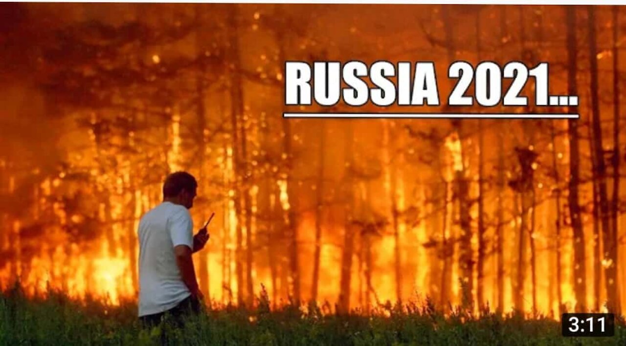 Biggest wild fire in Siberia.