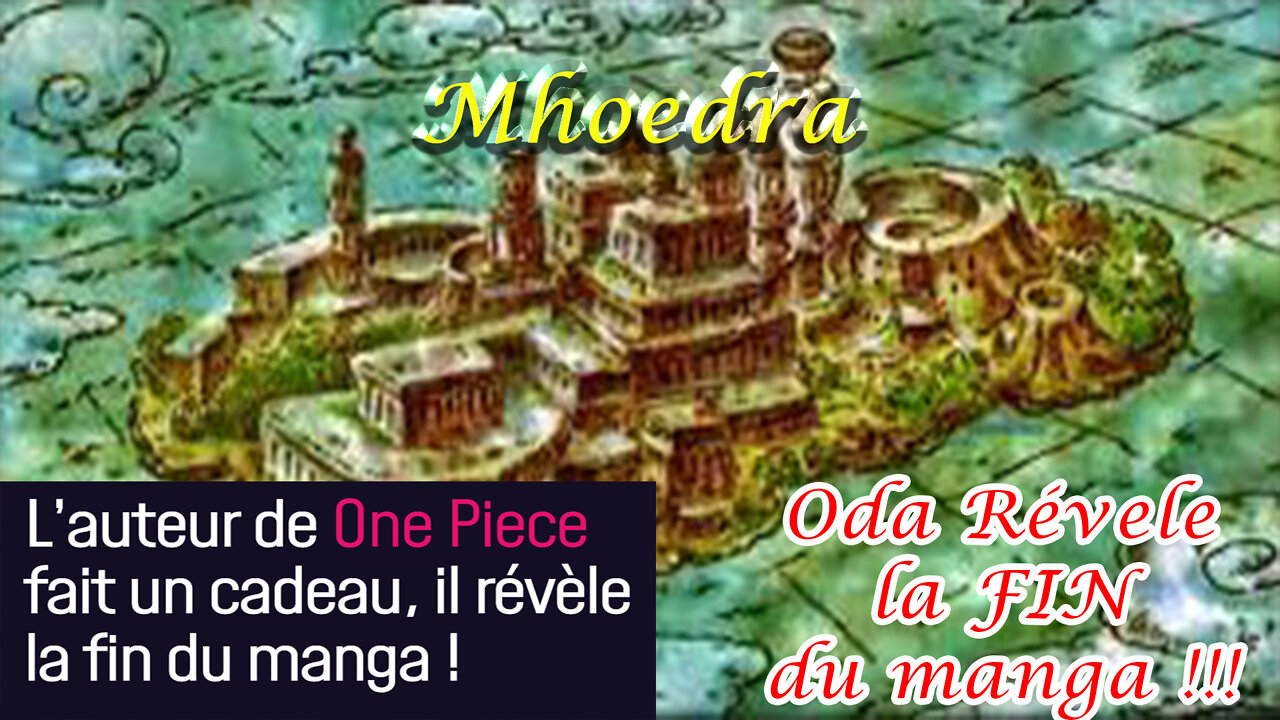 Oda révèle la fin de One Piece !!