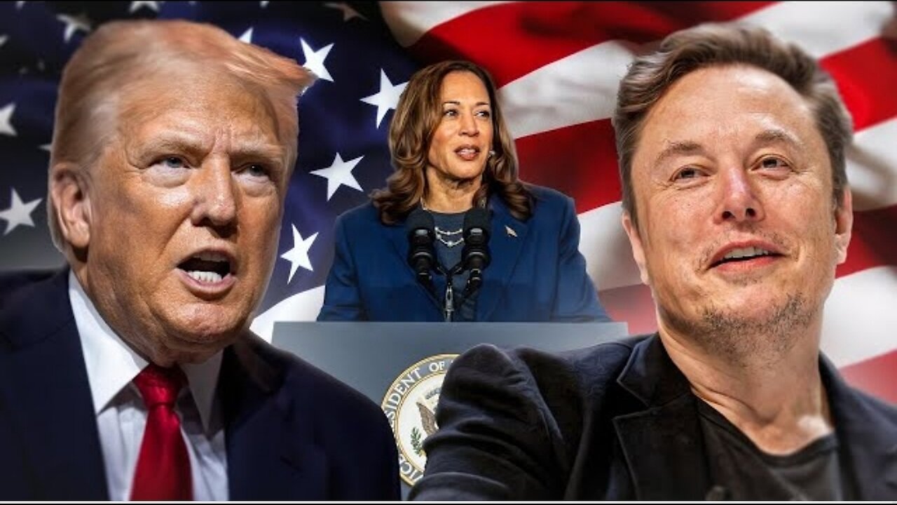 LIVE NEWS: Elon Musk joined Trump in a heated debate with Kamala Harris!