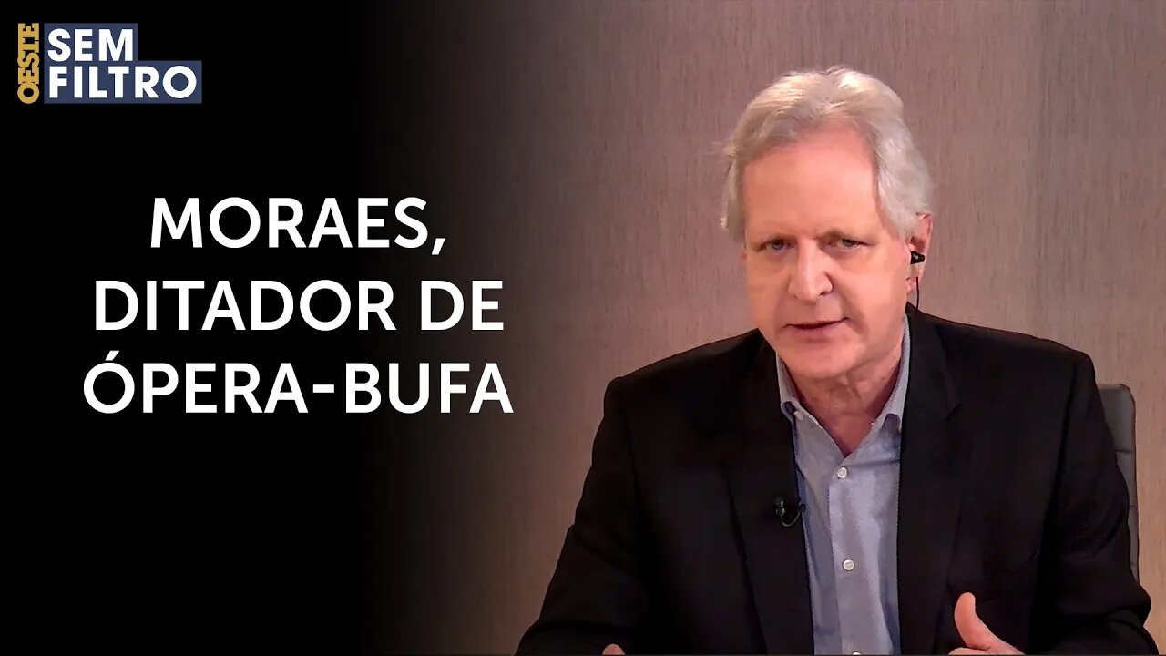 Augusto Nunes: ‘Estamos sob a ditadura do Judiciário’ | #osf