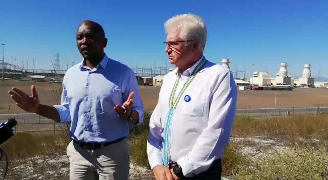 SOUTH AFRICA - Cape Town -DA Leader Mmusi Maimane and Premier candidate Alan Winde to announce Alternative Energy plan for Western Cape. (VIDEO) (Rp2)