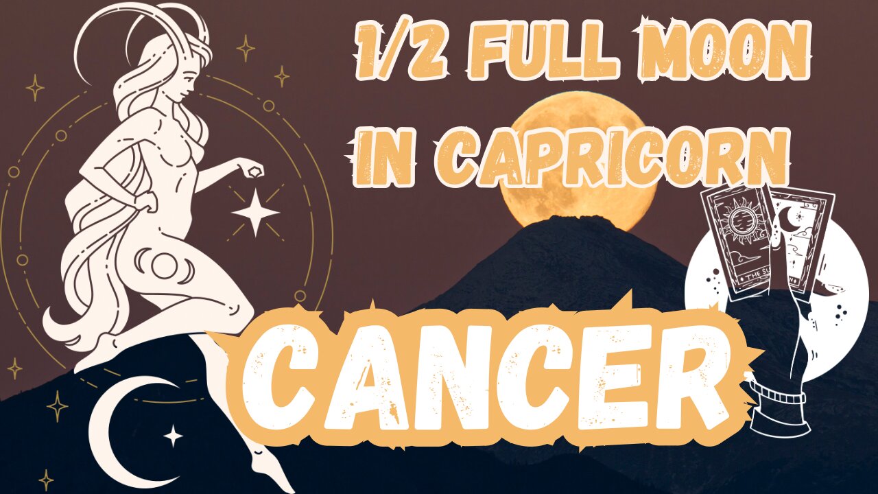 CANCER ♋️- Words have consequences! 1/2 Full Moon 🌕 in Capricorn Tarot reading #cancer #tarotary