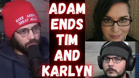 ADAM CRIGLER ENDS TIM POOL AND KARLYN B AT ONCE