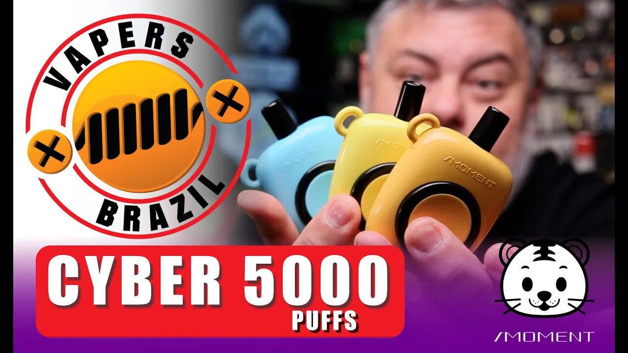 iMoment Cyber 5000 Puffs Pod Descartável - Mais 3 sabores !!!