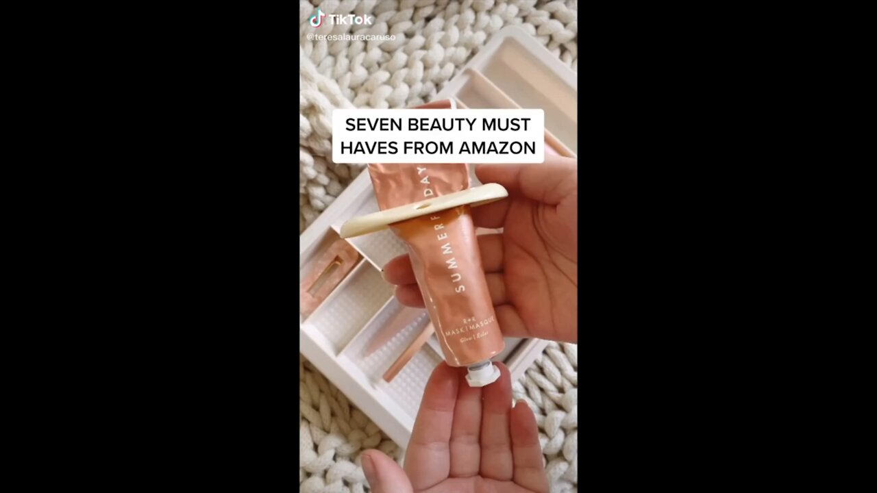 Tiktok amazon finds + must haves ✨(beauty edition)