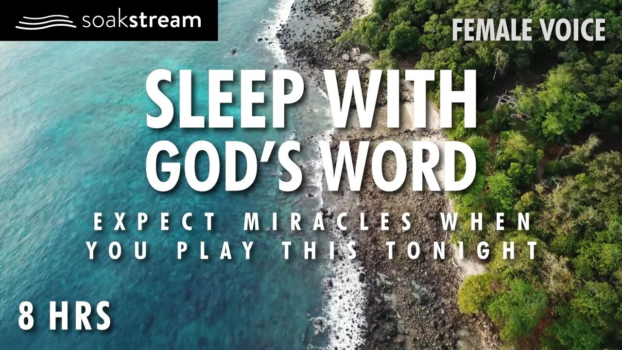 Sleep with the Word of God by the ocean