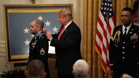 Trump Awards Former Army Medic The Medal Of Honor