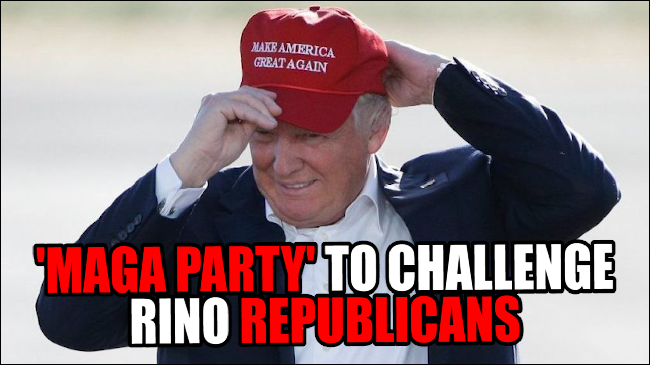 Trump wants 'MAGA PARTY' to CHALLENGE RINOS!