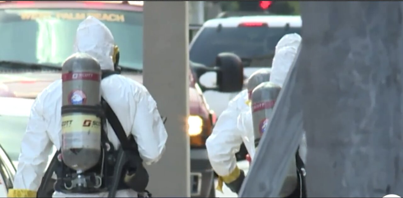 White powder sparks HAZMAT incident at West Palm Beach Courthouse