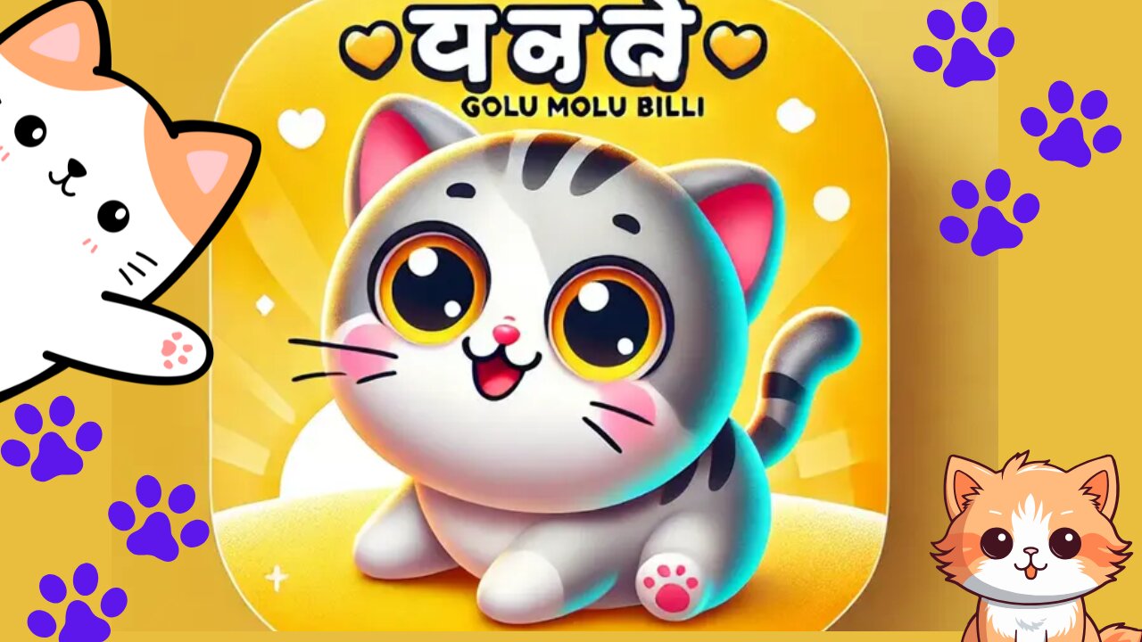 गोलू मोलू बिल्ली (Golu Molu Billi)