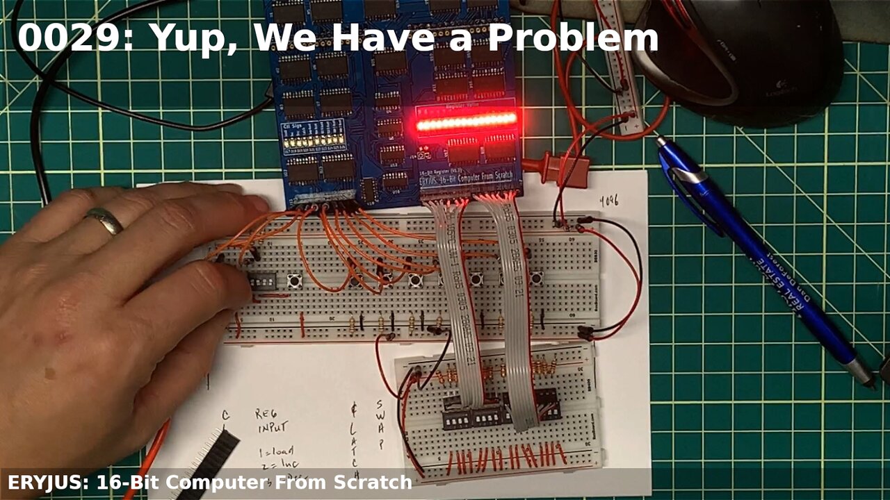 0029: Yup, We Have a Problem | 16-Bit Computer From Scratch