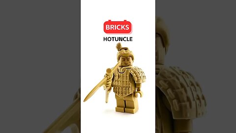 Qin Armored Soldier Terracotta Warriors MInifigures Speed Build #toys #bricks #minifigures