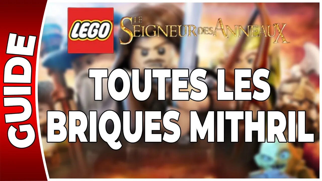 LEGO : Le Seigneur des Anneaux - TOUTES LES BRIQUES EN MITHRIL [FR PS3]