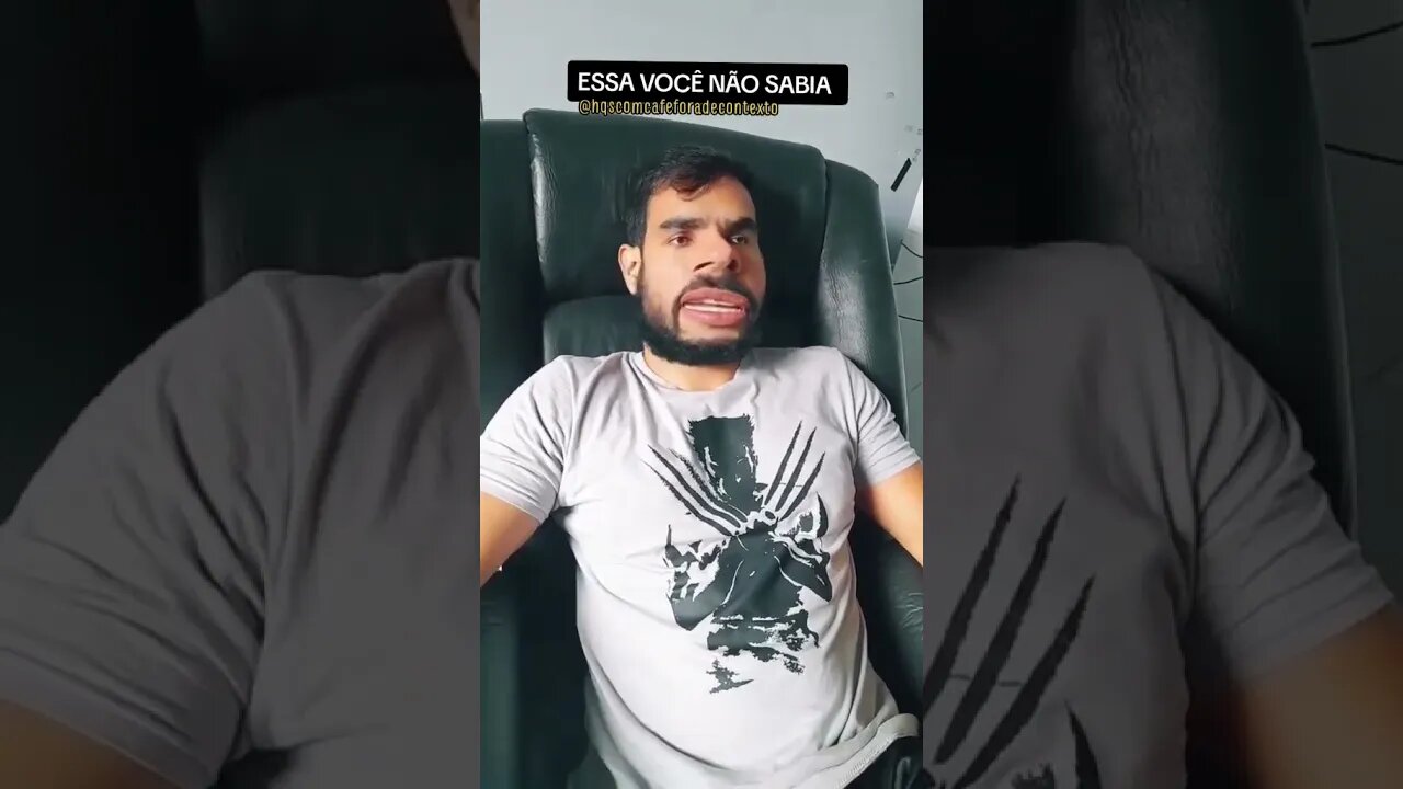 ESSA VOCÊ NÃO SABIA!