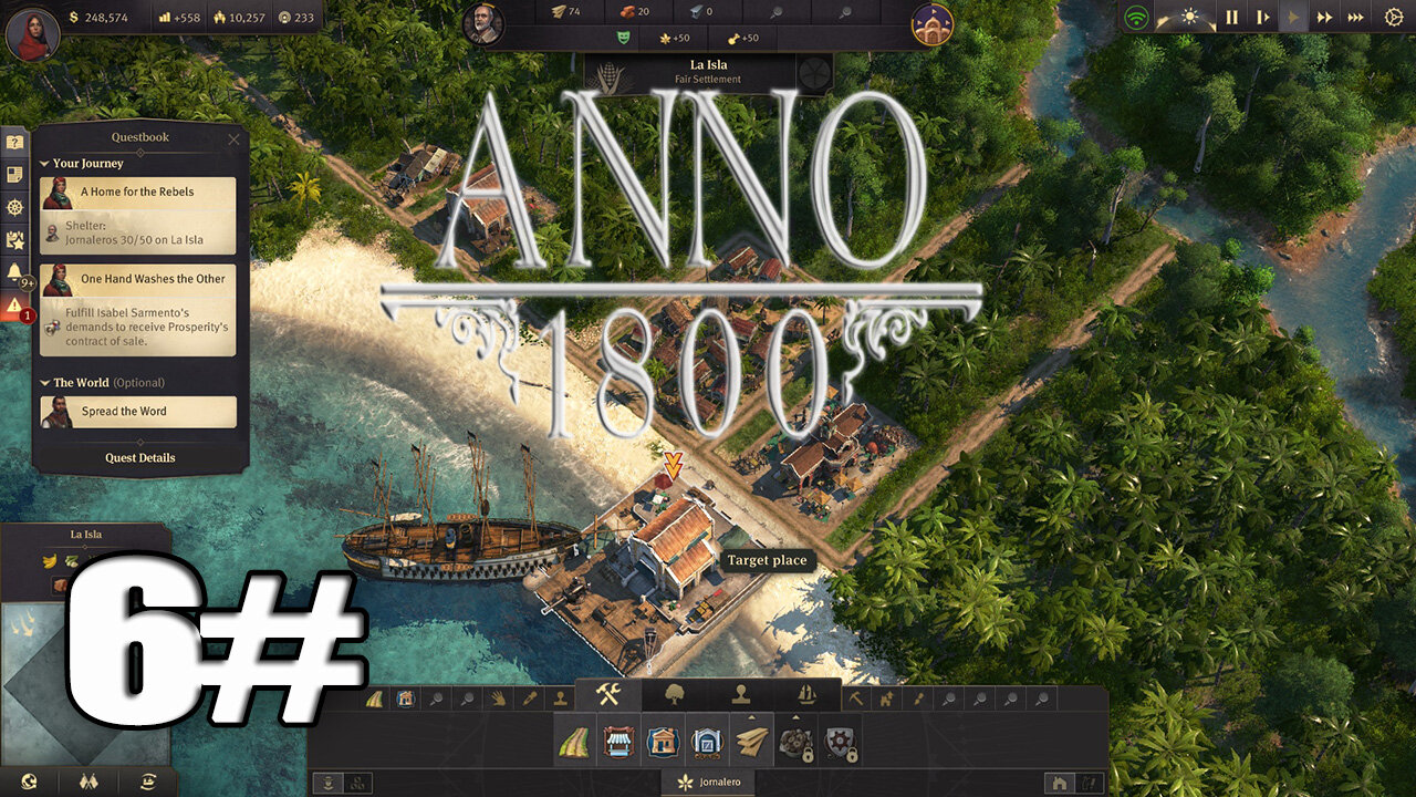 Anno 1800 Walkthrough Gameplay Part 6 - (PC)